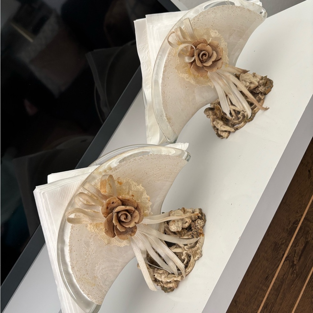Elegant Floral Napkin Holders
